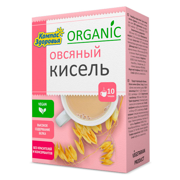 Кисель Овсяный | 150 г | Компас Здоровья