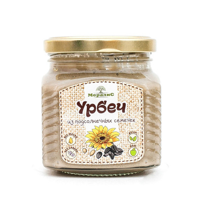 Урбеч из подсолнечных семечек | 230 г | Мералис