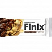 Батончик финиковый с арахисом и шоколадом Finix | 30 г | Фруктовая энергия