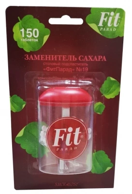 Смесь подсластителей №19 на основе сукралозы и инулина | 150 саше | Fit Parad