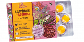 Леденцы кедровые с мёдом Ромашка, мелисса и мёд | 6 шт | Радоград