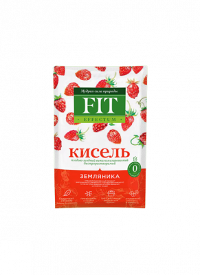 Кисель Земляника | 30г | Fit Parad