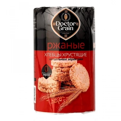 Хлебцы Ростовские ржаные | 80 г | Doctor Grain