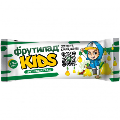 Батончик Фрутилад KIDS Грушевый град | 25 г | Фруктовая энергия