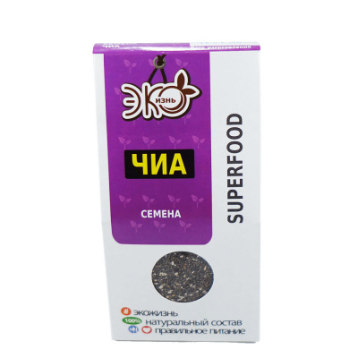 Семена чиа | 150 г | Хутор здоровья