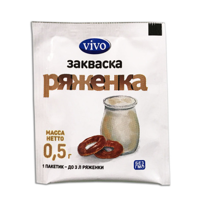 Закваска Ряженка | 0,5 г | Vivo