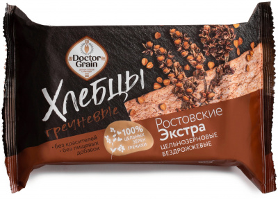 Хлебцы Ростовские Экстра гречневые | 60 г | Doctor Grain
