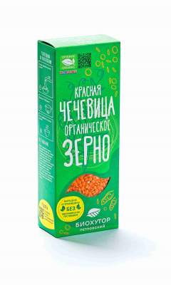 Чечевица красная хлопья | 400 г | Био-Хутор Петровский