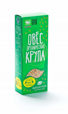 Овес крупа | 300 г | Био-Хутор Петровский