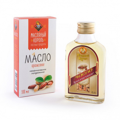 Масло арахисовое | 100 мл | Масляный король