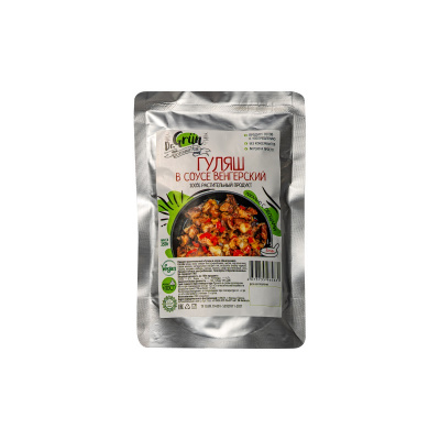 Продукт растительный Гуляш в соусе Венгерский | 350 г | dr.Grun