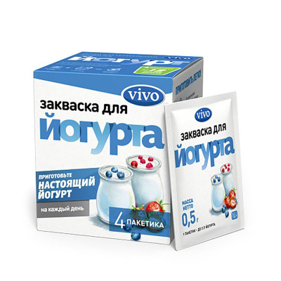 Закваска Йогурт | 0,5 г | Vivo
