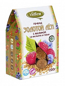 Печенье Vitlen Золотой лён с малиной на мальте и стевии | 200 г | Клинский