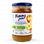 Джем низкокалорийный яблочный с корией | 350 г | Yummy Foods