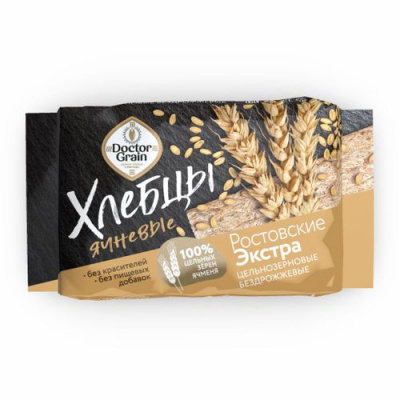 Хлебцы Ростовские Экстра ячневые | 65 г | Doctor Grain