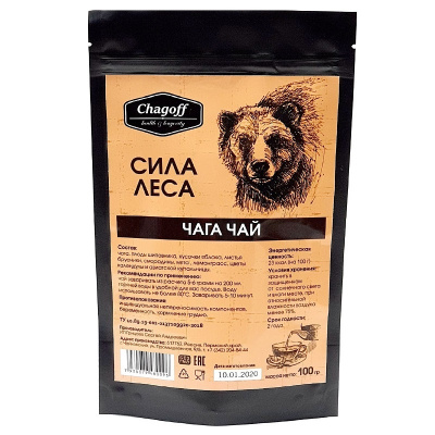 Напиток Чага Сила леса | 100 г | Chagoff