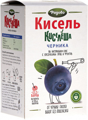 Кисель Киселеша Черника | 30г | Радово