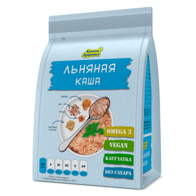 Каша Льняная | 250 г | Компас Здоровья
