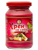 Хрен столовый со свеклой | 200 мл | СП Мирный