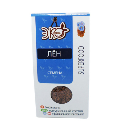 Семена льна | 150 г | Хутор здоровья