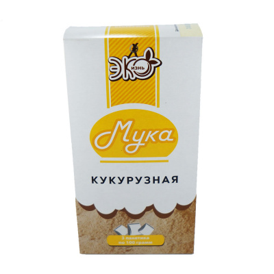 Мука кукурузная | 300 г | Хутор здоровья