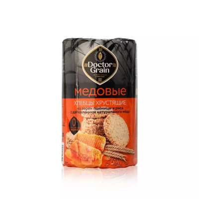 Хлебцы Ростовские медовые | 80 г | Doctor Grain