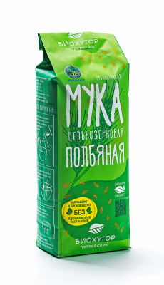 Мука цельнозерновая Полба | 1 кг | Био-Хутор Петровский