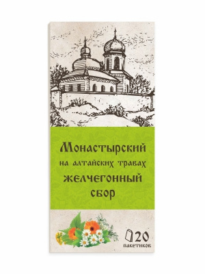 Травяной сбор Монастырский Желчегонный | 20 ф/п | Chagoff