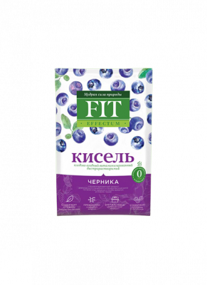 Кисель Черника | 30г | Fit Parad