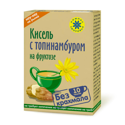 Кисель С топинамбуром на фруктозе | 150 г | Компас Здоровья