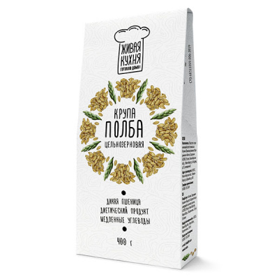 Полба | 400 г | Живая кухня